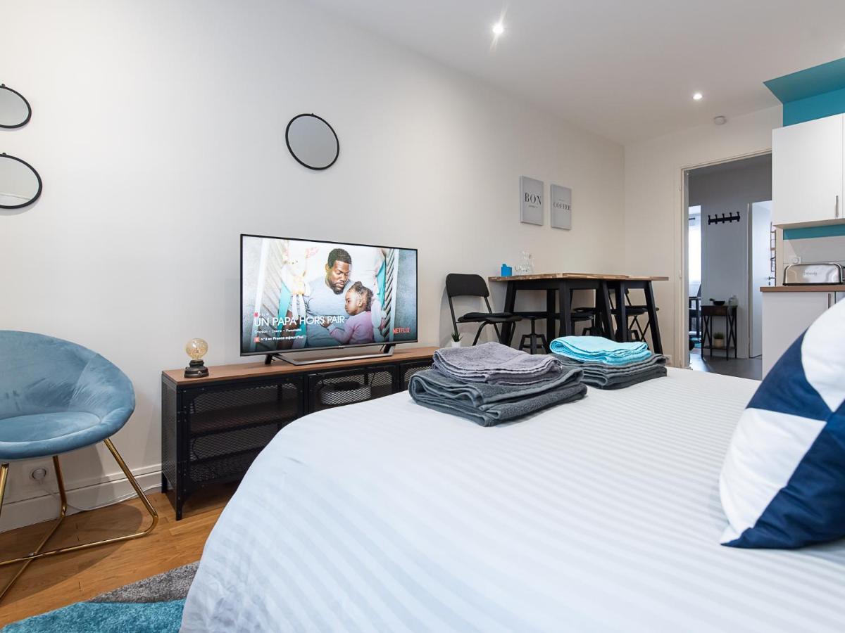 Le Valles - Hypercentre Parking Gratuit Wifi Netflix Amazon Prime Villeurbanne Buitenkant foto