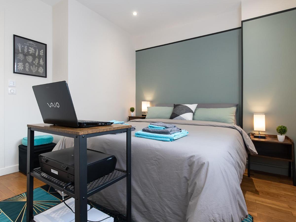 Le Valles - Hypercentre Parking Gratuit Wifi Netflix Amazon Prime Villeurbanne Buitenkant foto